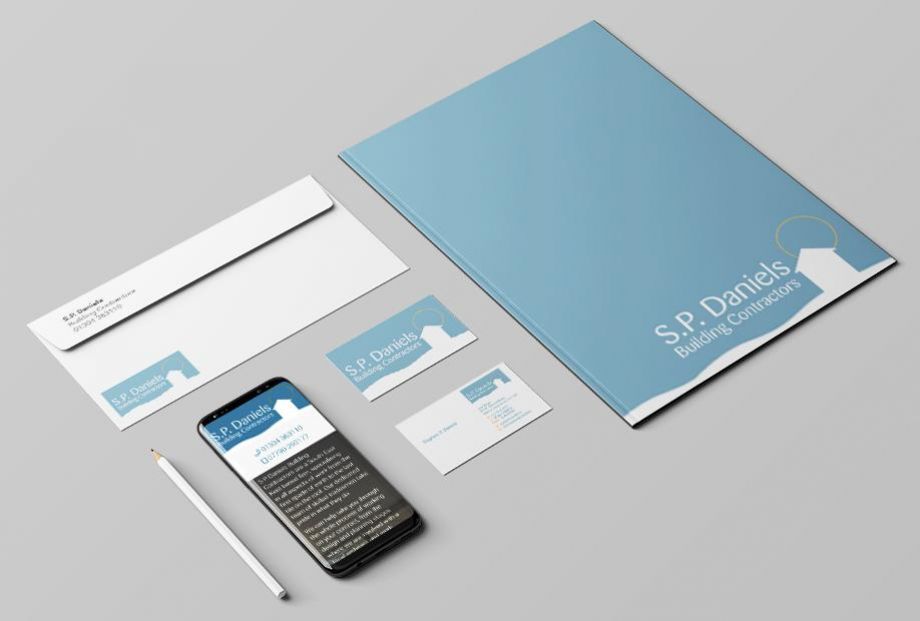 kent design agency, builder logo design, construction web design